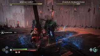 God of War Ragnar&ouml;k Bodvar and Star&oacute;lfr blade of olympus legacy rage build
