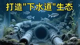 把 “下水道” 搬进鱼缸！模拟野外排污环境造景，这生态缸太上头了！【天野侠】