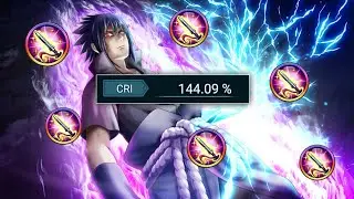 NxB NV: 144.09% CRI Sasuke (The Final Showdown) With New Tools Attack Mission Gameplay.
