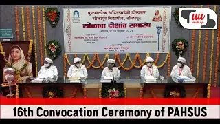 Solapur University Preferred Barabandi Costume for 16th Convocation Ceremony.