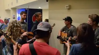 Jamming in the Hallways of the Marriott - IBMA Wide Open Bluegrass Music Festival Raleigh NC