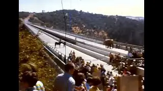 Auburn-Foresthill Bridge Opening 1973