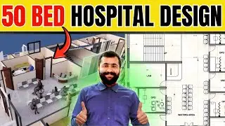 50 Bed Hospital | 3600 sqft Hospital