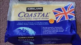 Costco Sale Item Review Kirkland Signature Coastal Rugged, Mature English Cheddar Taste Test