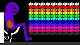 The Crazy Man 25 Leg Eliminations Marble Race in Algodoo