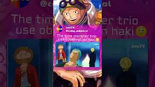 Monster trio use observation haki together #anime #onepiece #luffy #zoro #sanji #trending