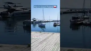 Pier in Sopot Poland 🇵🇱 Gdansk - Sopot - Hel trip #shorts