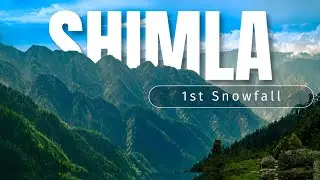 Ist snowfall shimla ❄️ 