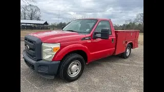 2012 Ford F-250 Utility Body Service Truck, Utility Body, Air Compressor, Pickup (170,160 Miles)