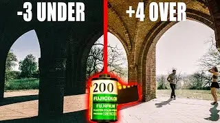 Тестирование пленки Fujicolor C200 на пере- и недоэкспонирование (и изображения Flickr)