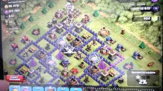 Farmer bei clash of clans am angreiffen