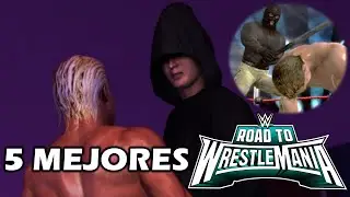 5 Mejores Road to WrestleMania en Videojuegos de WWE