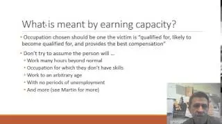 Forensic Economics- Calculating Earnings