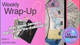 📅💵 January 2026 Week 5 Wrap Up 💵📅