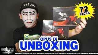 FINAL FANTASY TCG Opus IX unboxing #FFTCG