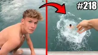 SHODIL LUZROVINU Z MOSTU DO LEDOVÉ VODY!! 💦 | Top klipy #218