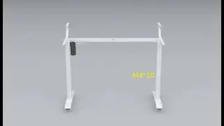 UNICOO - 2 Tier Electric Height Adjustable Standing Desk Installation Video