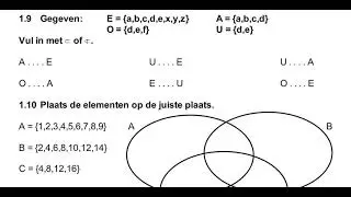 Verzamelingenleer - deelverzameling van (O5 - ET 6.18)