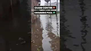 Exam Center❌ Swimming Pool ✅ #ssc #sscsteno #examcenter #examcancelled