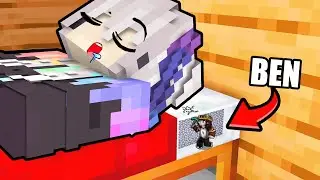 YATAĞIN ALTINDA GİZLİ GEÇİT BULDUM - Minecraft