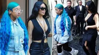 North West, 12, Rocks Bleached Brows and Electric Blue Hair With Mom Kim Kardashian&rdquo; ✅