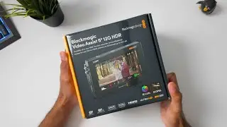 Распаковка и первые впечатления: монитор Blackmagic Video Assist 5