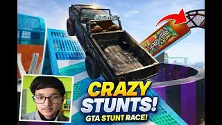555.999% Only people who know Physics can do this Hard Parkour race in GTA 5