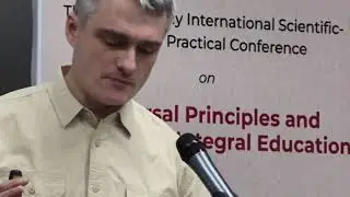 Доклад на конференции в Университете Ришихуд Евгений Ряжев (сокращ.), Дели. 24.01.Мир Универсологии