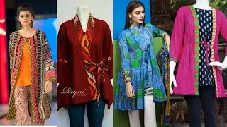 Open Shirt Design 2021/Trendy #Open Shirt Designs/Casual #Summer Kurti Design