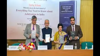 Book Launch- Tariq Khan Everything you need to know about arbitration in India