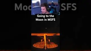 Полет на Луну в Microsoft Flight Sim
