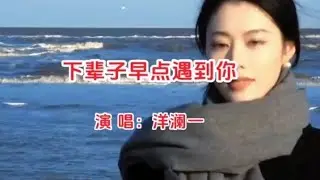 《下辈子早点遇到你》洋澜一MV