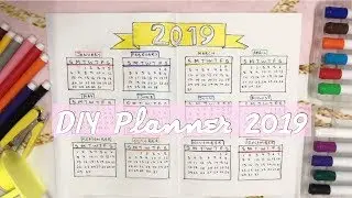 My Planner 2019 | DIY Planner for beginners