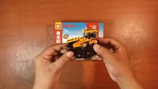 SEMBO BLOCK 712061 PAVER (SANY) | ASMR BUILD | SEMBO BLOCK 6 IN 1