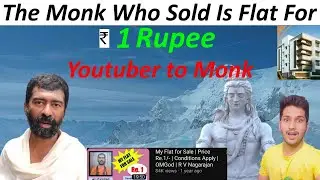 monk sold his house for 1💲Rupee | youtuber to monk  | omgodnagarajan