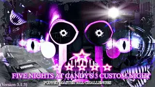 FNaC 3 CN: Puppet Master All Challenges (PMAC) (Max Mode Completion) [v3.1.3] 