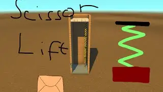 Scrap Mechanic TUTORIAL - SCISSOR LIFT/ELEVATOR! - Let's play Scrap Mechanic