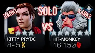 MCOC |  KITTY PRYDE  VS HIT-MONKEY | Marvel | Kabam| contest of champions |