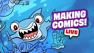 Who's HUNGRY to MAKE MORE COMICS?! Drawing VeeFriends LIVE