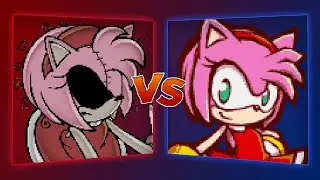 MUGEN Battle - Amy.EXE vs Amy Rose