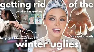 Видеоблог: Избавляюсь от зимней неряшливости🧖🏻&zwj;♀️💅🏽❄️ + читайте вместе со мной📚✨🎧