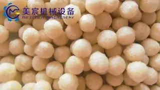 good quality corn puff ball extruder making machine