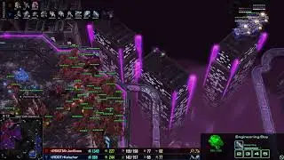 Starcraft 2 - TvZ - Kelazhur vs JonSnow on Neon Violet Square