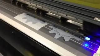 Geek Group Logo Printed on Roland LEC-540