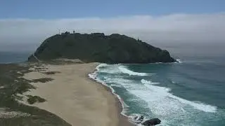 Big Sur Bixby Bridge scenic drive and Point Sur Coastline #bigsur #pacificcoasthighway #dji