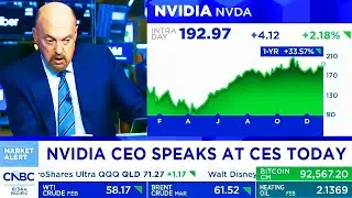 CNBC Today On NVIDIA Stock, Jensen Huang CES Keynote - NVDA Update