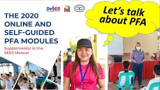 THE 2020 ONLINE AND SELF-GUIDED PFA MODULES PART 1 || PSYCHOLOGICAL FIRST AID