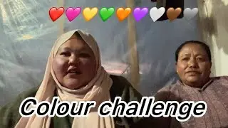 VLOG32 colour challenge with mom ❤️#ladakhivlogger #momndaughter 