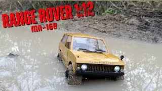 mn168 range rover 1/12 первый выезд после апгрейда