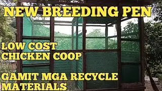 LOW COST CHICKEN COOP|BREEDING PEN